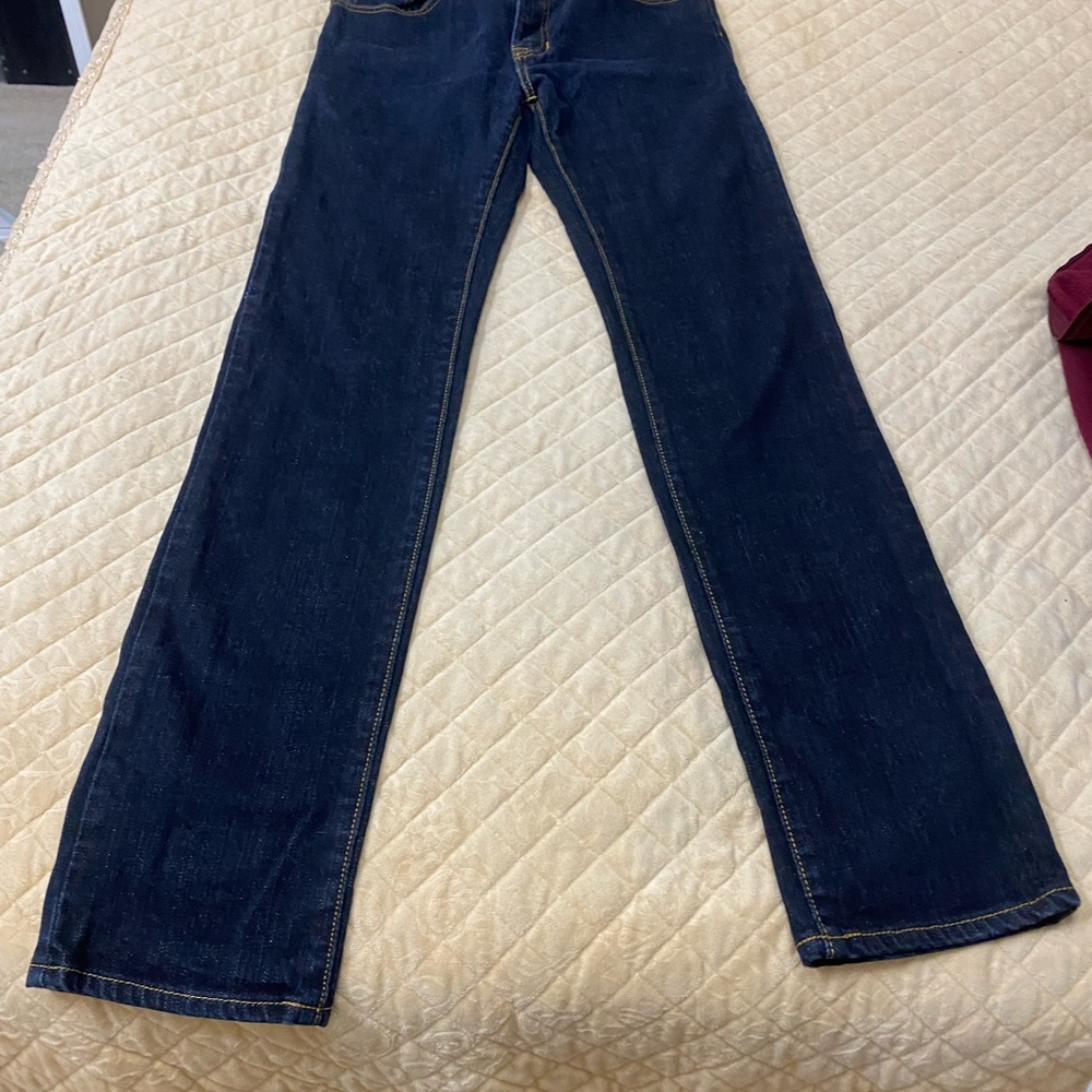 Dark Blue Denim Jeans